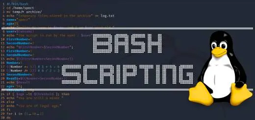 Bash scripting