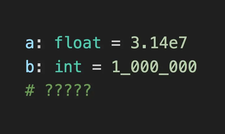 Inteiros longos com sublinhado em Python